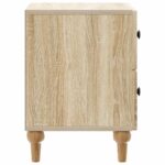 vidaXL Nočný stolík Dub sonoma 43 x 34,5 x 48 cm Kompozitné drevo – Obrázok 5