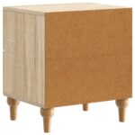 vidaXL Nočný stolík Dub sonoma 43 x 34,5 x 48 cm Kompozitné drevo – Obrázok 6