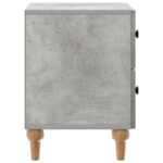 vidaXL Nočný stolík Betónovo sivá 43 x 34,5 x 48 cm Kompozitné drevo – Obrázok 5