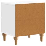 vidaXL Nočný stolík 2 pcs Biela s vysokým leskom 43 x 34,5 x 48 cm – Obrázok 7