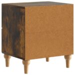 vidaXL Nočný stolík Dymový dub 43 x 34,5 x 48 cm Kompozitné drevo – Obrázok 6