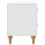 vidaXL Nočný stolík Biela 62 x 34,5 x 48 cm Kompozitné drevo – Obrázok 5