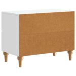 vidaXL Nočný stolík Biela 62 x 34,5 x 48 cm Kompozitné drevo – Obrázok 6