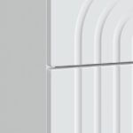 vidaXL Nočný stolík Biela 62 x 34,5 x 48 cm Kompozitné drevo – Obrázok 7