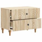 vidaXL Nočný stolík Dub sonoma 62 x 34,5 x 48 cm Kompozitné drevo – Obrázok 3