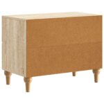 vidaXL Nočný stolík Dub sonoma 62 x 34,5 x 48 cm Kompozitné drevo – Obrázok 6