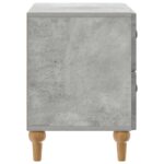 vidaXL Nočný stolík Betónovo sivá 62 x 34,5 x 48 cm Kompozitné drevo – Obrázok 5