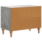 vidaXL Nočný stolík Betónovo sivá 62 x 34,5 x 48 cm Kompozitné drevo – Obrázok 6