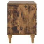 vidaXL Nočný stolík Dymový dub 62 x 34,5 x 48 cm Kompozitné drevo – Obrázok 5