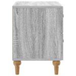 vidaXL Nočný stolík Sivá sonoma 62 x 34,5 x 48 cm Kompozitné drevo – Obrázok 5