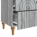 vidaXL Nočný stolík Sivá sonoma 62 x 34,5 x 48 cm Kompozitné drevo – Obrázok 8