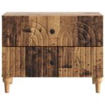 vidaXL Nočný stolík Staré drevo 62 x 34,5 x 48 cm Kompozitné drevo – Obrázok 4