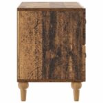 vidaXL Nočný stolík Staré drevo 62 x 34,5 x 48 cm Kompozitné drevo – Obrázok 5