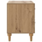 vidaXL Nočný stolík Dub artisan 62 x 34,5 x 48 cm Kompozitné drevo – Obrázok 5