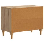 vidaXL Nočný stolík Dub artisan 62 x 34,5 x 48 cm Kompozitné drevo – Obrázok 6