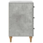 vidaXL Nočný stolík Betónovo sivá 43x 41 x 66,5 cm Kompozitné drevo – Obrázok 5