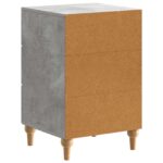 vidaXL Nočný stolík Betónovo sivá 43x 41 x 66,5 cm Kompozitné drevo – Obrázok 6