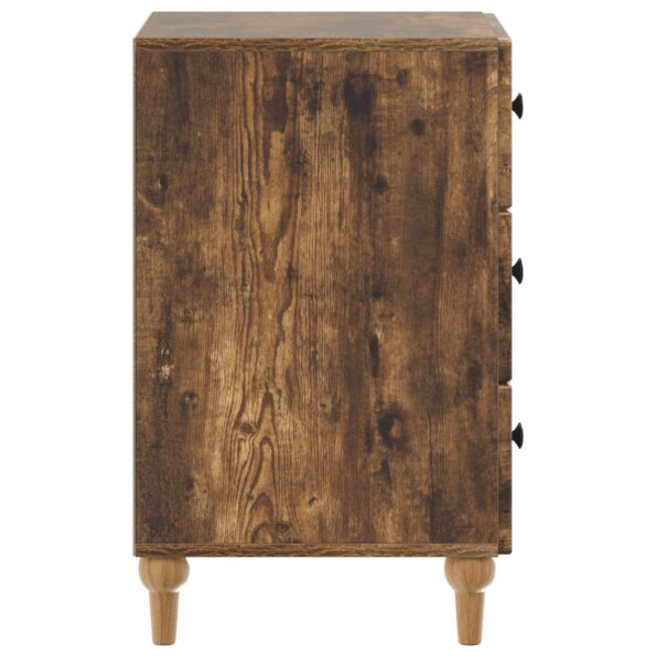vidaXL Nočný stolík Dymový dub 43x 41 x 66,5 cm Kompozitné drevo – Obrázok 5