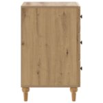 vidaXL Nočný stolík Dub artisan 43x 41 x 66,5 cm Kompozitné drevo – Obrázok 5