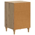 vidaXL Nočný stolík Dub artisan 43x 41 x 66,5 cm Kompozitné drevo – Obrázok 6