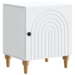vidaXL Nočný stolík 2 pcs Biela 43 x 34,5 x 50 cm Kompozitné drevo – Obrázok 3