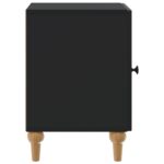 vidaXL Nočný stolík Čierna 43 x 34,5 x 50 cm Kompozitné drevo – Obrázok 5