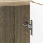 vidaXL Nočný stolík 2 pcs Dub sonoma 43 x 34,5 x 50 cm – Obrázok 9