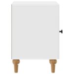 vidaXL Nočný stolík Biela s vysokým leskom 43 x 34,5 x 50 cm – Obrázok 5