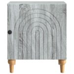 vidaXL Nočný stolík 2 pcs Sivá sonoma 43 x 34,5 x 50 cm – Obrázok 5