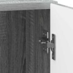 vidaXL Nočný stolík 2 pcs Sivá sonoma 43 x 34,5 x 50 cm – Obrázok 9