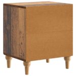 vidaXL Nočný stolík Staré drevo 43 x 34,5 x 50 cm Kompozitné drevo – Obrázok 6