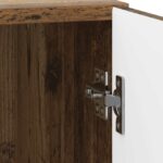 vidaXL Nočný stolík Staré drevo 43 x 34,5 x 50 cm Kompozitné drevo – Obrázok 8