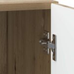 vidaXL Nočný stolík 2 pcs Dub artisan 43 x 34,5 x 50 cm – Obrázok 9