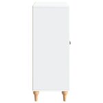 vidaXL Servírovacia skriňa Biela 66 x 34,5 x 90 cm Kompozitné drevo – Obrázok 7