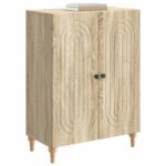 vidaXL Servírovacia skriňa Dub sonoma 66 x 34,5 x 90 cm – Obrázok 3