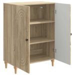 vidaXL Servírovacia skriňa Dub sonoma 66 x 34,5 x 90 cm – Obrázok 5