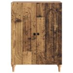 vidaXL Servírovacia skriňa Staré drevo 66 x 34,5 x 90 cm – Obrázok 6