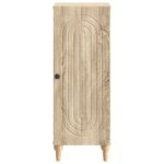 vidaXL Servírovacia skriňa Dub sonoma 33 x 34,5 x 90 cm – Obrázok 6