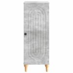 vidaXL Servírovacia skriňa Betónovo sivá 33 x 34,5 x 90 cm – Obrázok 6