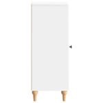 vidaXL Servírovacia skriňa Biela s vysokým leskom 33 x 34,5 x 90 cm – Obrázok 7