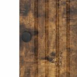 vidaXL Servírovacia skriňa Dymový dub 33 x 34,5 x 90 cm – Obrázok 10