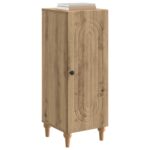 vidaXL Servírovacia skriňa Dub artisan 33 x 34,5 x 90 cm – Obrázok 3