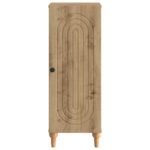 vidaXL Servírovacia skriňa Dub artisan 33 x 34,5 x 90 cm – Obrázok 6