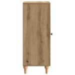 vidaXL Servírovacia skriňa Dub artisan 33 x 34,5 x 90 cm – Obrázok 7