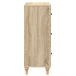vidaXL Zásuvkový kabinet Dub sonoma 66 x 34,5 x 90 cm Kompozitné drevo – Obrázok 6