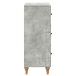 vidaXL Zásuvkový kabinet Betónovo sivá 66 x 34,5 x 90 cm – Obrázok 5