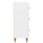 vidaXL Zásuvkový kabinet Biela s vysokým leskom 66 x 34,5 x 90 cm – Obrázok 5