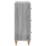 vidaXL Zásuvkový kabinet Sivá sonoma 66 x 34,5 x 90 cm – Obrázok 5