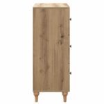 vidaXL Zásuvkový kabinet Dub artisan 66 x 34,5 x 90 cm – Obrázok 5