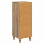 vidaXL Zásuvkový kabinet Dub artisan 33 x 34,5 x 90 cm – Obrázok 6